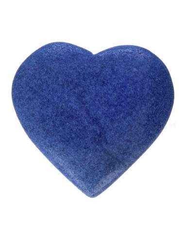 Potentized Blue Quartz Heart