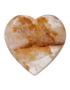 Hematoid Quartz Heart