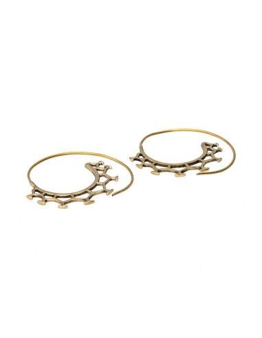 Boucles d'oreilles en bronze -17-
