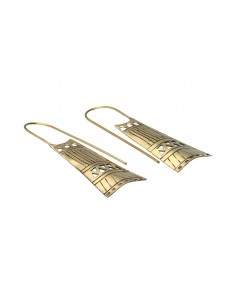 Bronze Earrings -77- 2