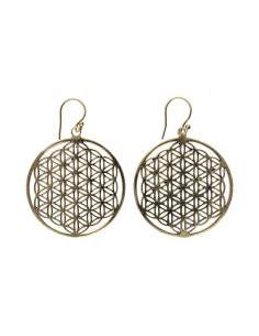 Large Bronze Earrings -20-