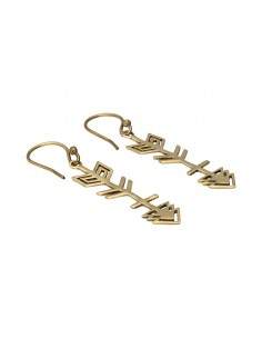 Bronze Earrings -63- 2