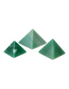 Green Quartz Pyramids