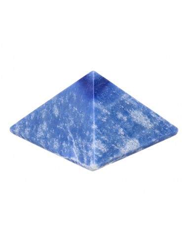 Pirámide de Cuarzo Azul 4x4cm