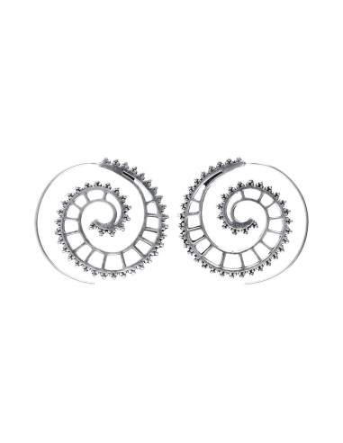 Boucles d'oreilles plaquées argent (P6)
