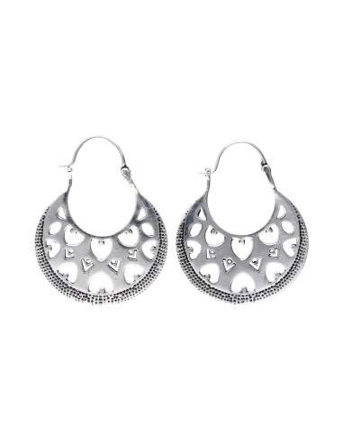 Pendientes en Baño de Plata -P62-