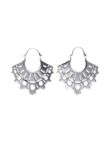 Silver Plated Earrings -P54-