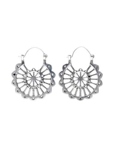Silver Plated Earrings -P49-