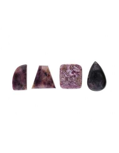 Charoite A cabochão (Pacote 15gr)