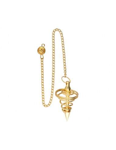 Pendule spiralé en bronze (BRO2)