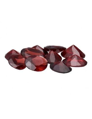 Cabochons de grenat à facettes Grands...