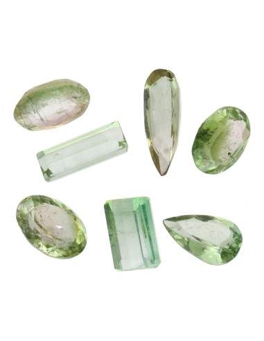 Tourmaline à facettes Mix cabochons...