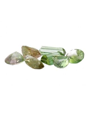 Tourmaline à facettes Mix cabochons...
