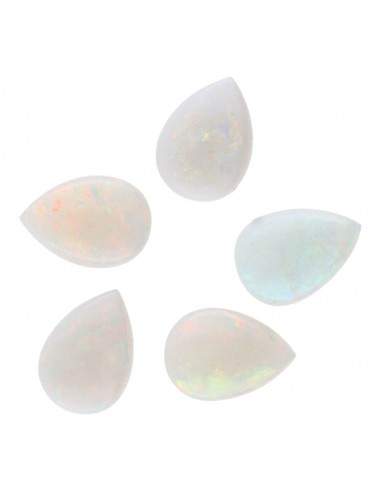 Cabujones de Ópalo Gota (5uds)