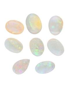 Cabochões de opala mistos