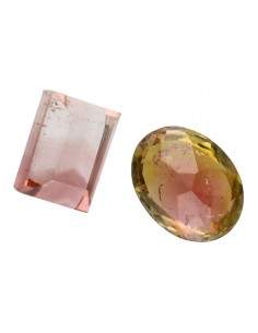 Faceted Bicolor Tourmaline...