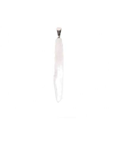 Lemurian Quartz Laser Point Pendant...