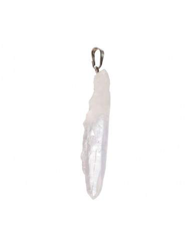 Lemurian Quartz Laser Point Pendant...