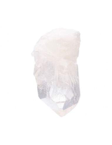 Pendentif en quartz brut percé