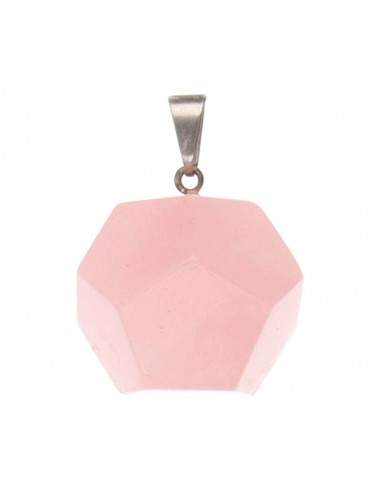 Silver Plated Rose Quartz...