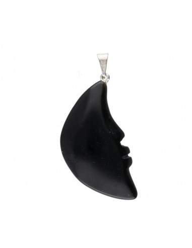 Mineral Moon Pendant