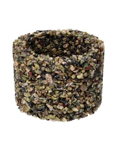 Serpentine Chip Candle Holder Small