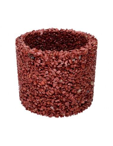 Posavelas Chip Jaspe Rojo Grande