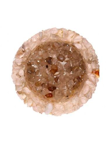 Agate Chip Candle Holders Small