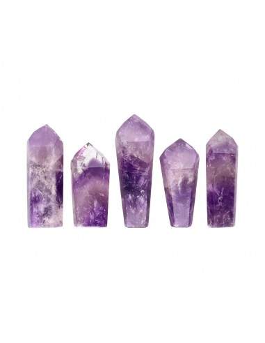 Polished Amethyst Extra Tips