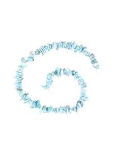 Hilo de Larimar Chip 5x10mm 2