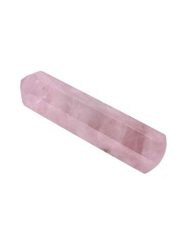 Massajador pequeno de quartzo rosa