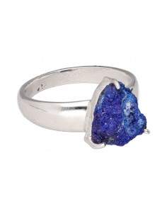 Azurite Ring in 925... 2