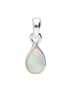 Pendentif mini opale en...