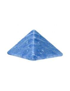 Pyramide de quartz bleu...