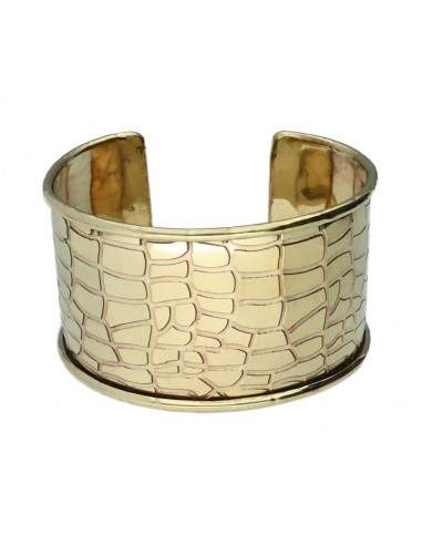Pulseira quadrada em bronze
