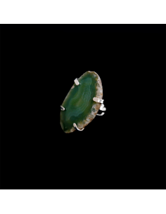 Bague en argent plaqué...