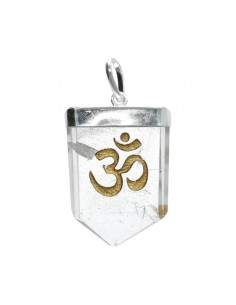 Silver Plated Om Quartz...