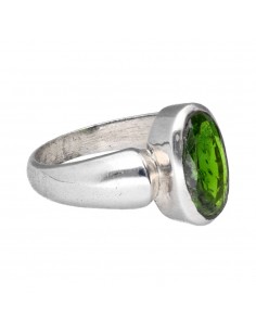 Dioptase Ring in 925... 2
