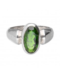 Dioptase Ring in 925...