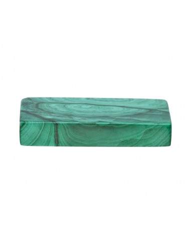 Cabochon rectangulaire de malachite (3)
