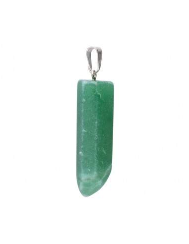 Pendentif Quartz Vert Petite Pointe