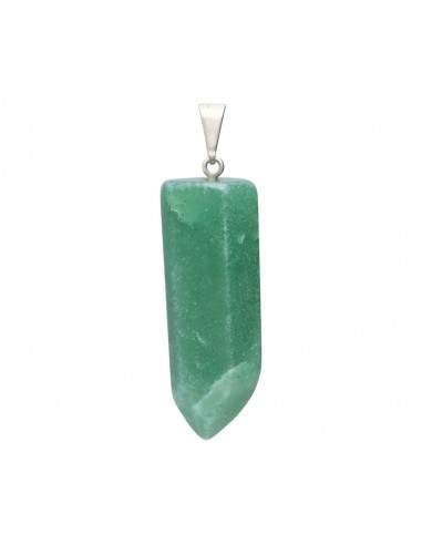 Pendentif Quartz Vert Petite Pointe