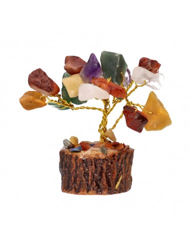 Pack of 12 Mini Trees with Minerals