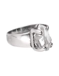 Herkimer Quartz Ring in 925... 2