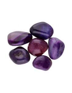 Dyed Lilac Agate Tumbled 4x3cm 2