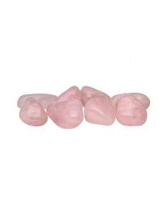 Coroas de quartzo rosa 3x2cm