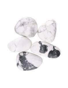 Galets de Howlite 3x4cm 2