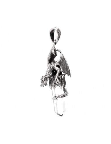 925 Sterling Silver Dragon Pendant...