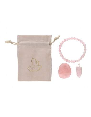 Pack Caja Amor - Cuarzo Rosa