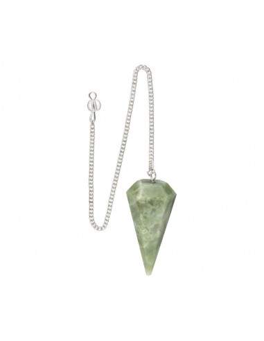Serpentine Faceted Pendulum (FAC10)